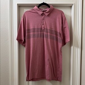 Men's Pink Polo Shirt